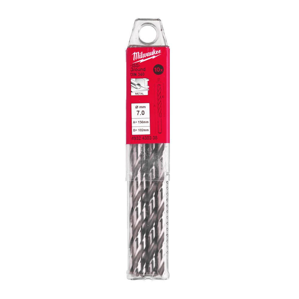 Свердло по металу HSS-G MILWAUKEE DIN340, діаметр7,0x157мм, (10шт) Одеса - фото 1