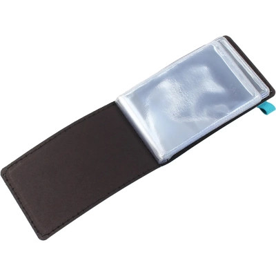 Визитница Optima на 20 визиток Vivella, бирюзовая (O51615-21) Винница - изображение 2