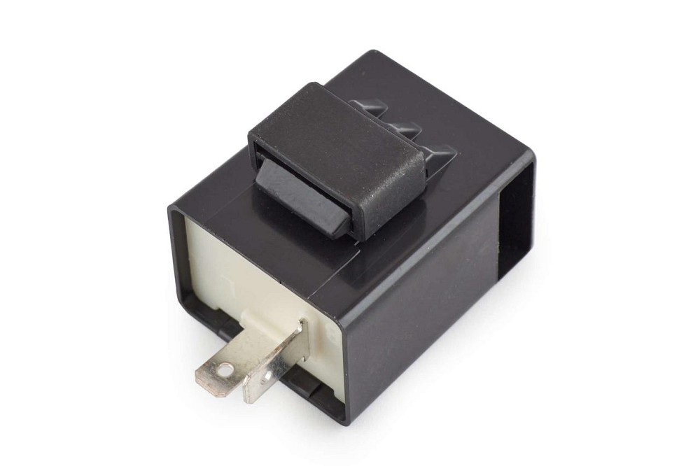 Реле поворотів мопед Дельта, мотоцикл Альфа (2 контакти, звуковий сигнал) Мукачево - фото 1