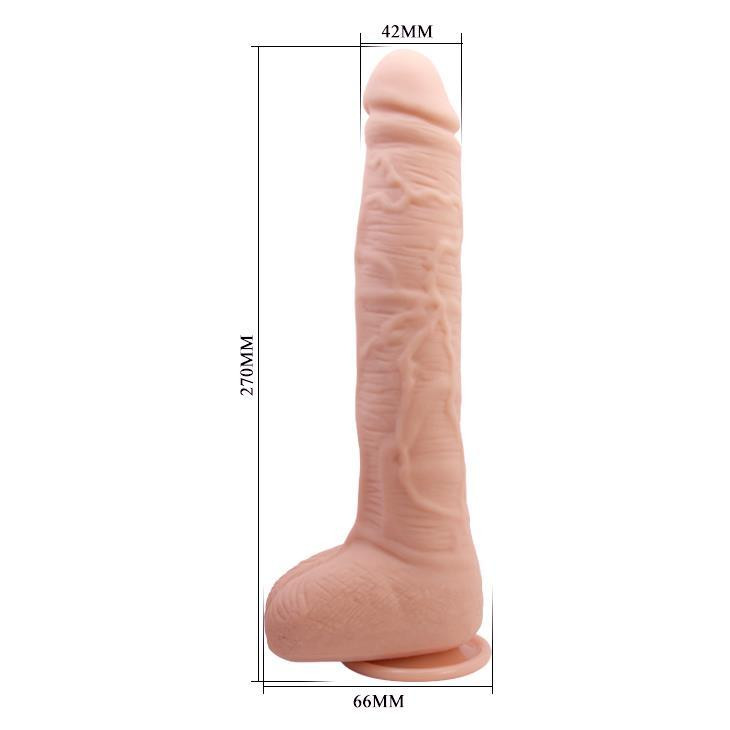 Фаллоимитатор Beautiful Dick, телесный, 28 см Sex Aura Киев - изображение 8