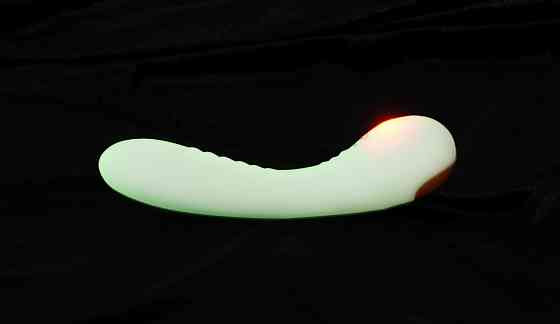 Світний вібратор у темряві GITD G-Spot Vibrator 9 режимів вібрації Sex Aura Київ