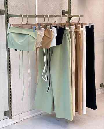 Жіночий стильний костюм для штанів: топ і штани костюмка Моко, 46/48 Одеса