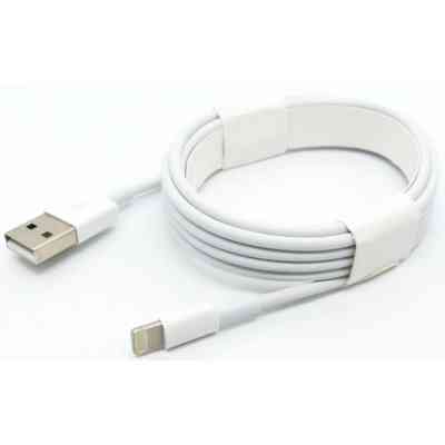 Дата кабель USB 2.0 AM to Lightning 1.0m white Dengos (CBL-001) Вінниця