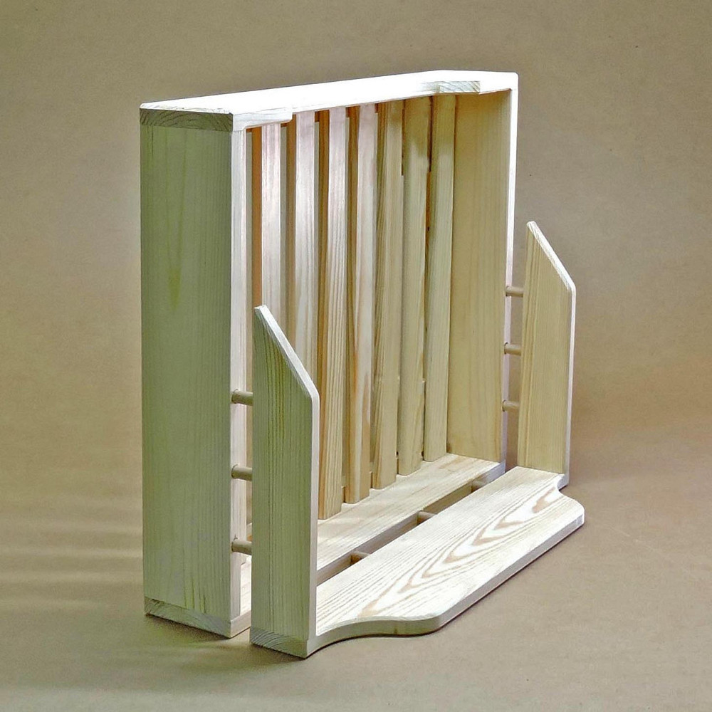 Лежак деревянный для собаки 