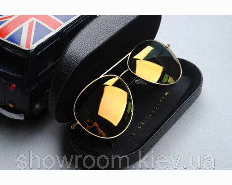 Сонцезахисні окуляри в стилі Victoria Beckham (3025) yellow Київ - фото 4