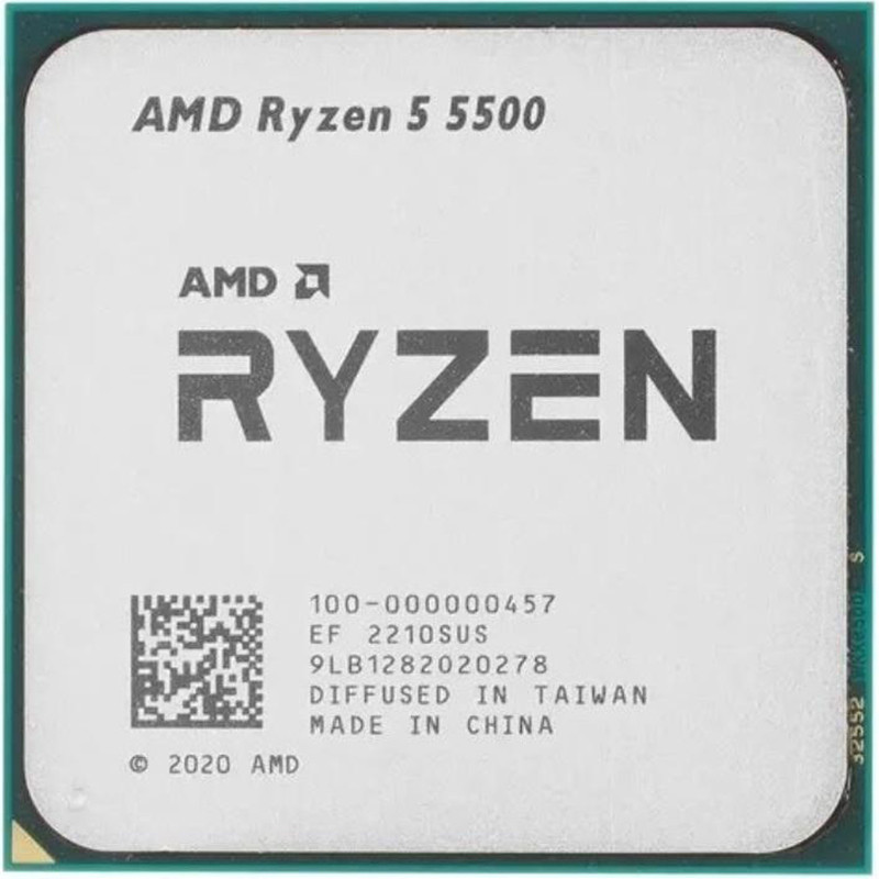 Процесор AMD Ryzen 5 5500 (3.6 GHz 16 MB 65 W AM4) Tray (100-000000457) Для настільного ПК Харків - фото 4