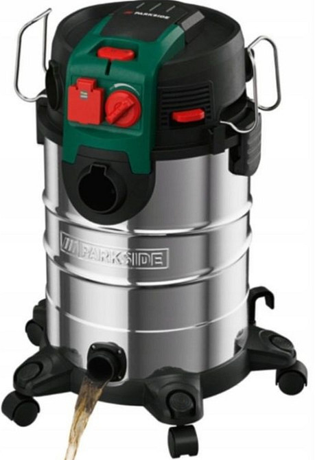 Промышленный Пылесос с розеткой : Parkside PWD 30 B1 1500Вт. Киев - изображение 3