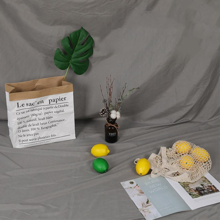 Фотофон тканинний безшовний штора 3 x 2.4м сірий Puluz TBD0590354104F Київ - фото 1