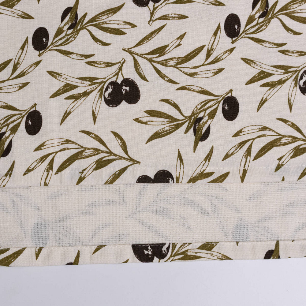 Махровий кухонний рушник Оливки 40х60 см 300г/м2 GM Textile (Бежевий) Суми - фото 3