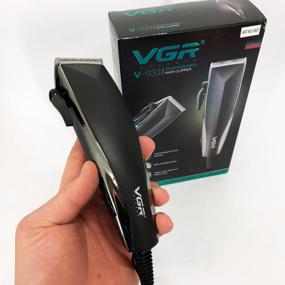 Электрическая машинка для стрижки с насадками VGR, Машинка для стрижки сеть Електромашинка UY-18 Львов - изображение 19
