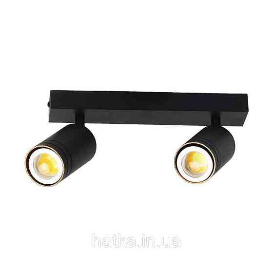 Спот INN-23697BK VALESO черный на 2 плафона Киев