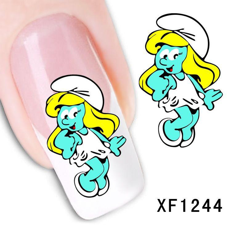 Водные слайдеры на гель лак - размер стикера 6*5см, инструкция есть в описании товара Киев - изображение 2