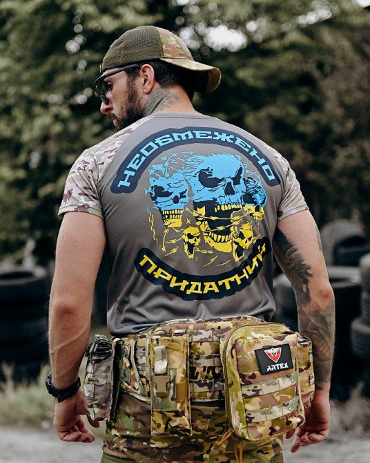 Тактическая потоотводящая футболка oblivion не ухилянт ВТ1028 Одесса - изображение 1