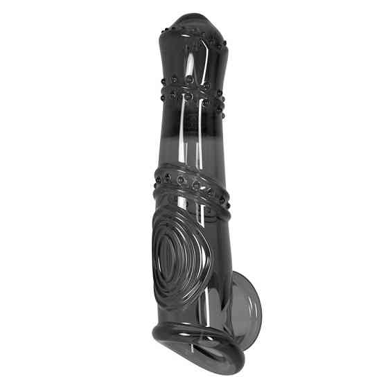 Удлиняющая насадка Meleon - Alexandre Dumas penis sleeve, PS-28 Sex Aura Киев