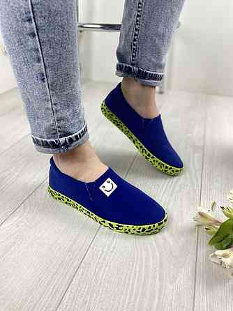 Bona Сліпони жіночі Bona MB-501 сині (літо, тканина) (1355) 36-39 Коломыя