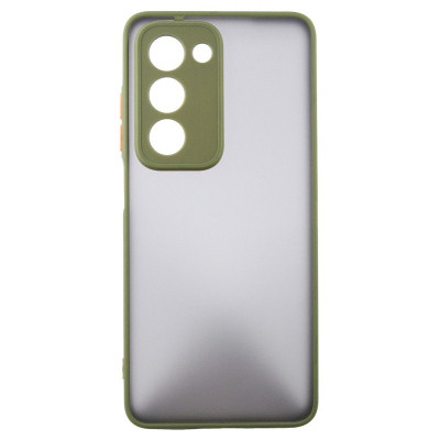 Чохол до мобільного телефона Dengos Oppo A5 4G Case Matte + 2 Glass (Olive Green) (DG-CTG2P-20) Вінниця - фото 2