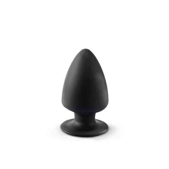 Анальна пробка SilexD (Model 1 size M) двошарова, силікон + Silexpan, діаметр 6,2 см Sex Aura Київ