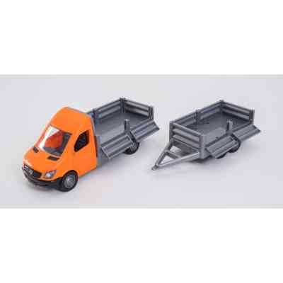 Спецтехника Tigres Mercedes-Benz Sprinter бортовой с прицепом (оранжевый) (39667) Винница