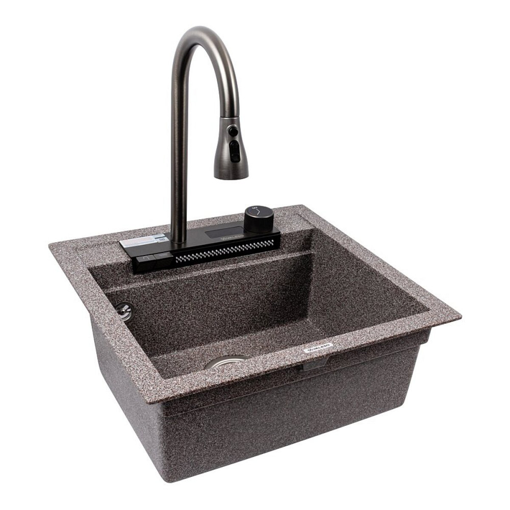 VALESO Кухонна гранітна мийка VALESO 5149 VIVA мікс Коломыя - изображение 4