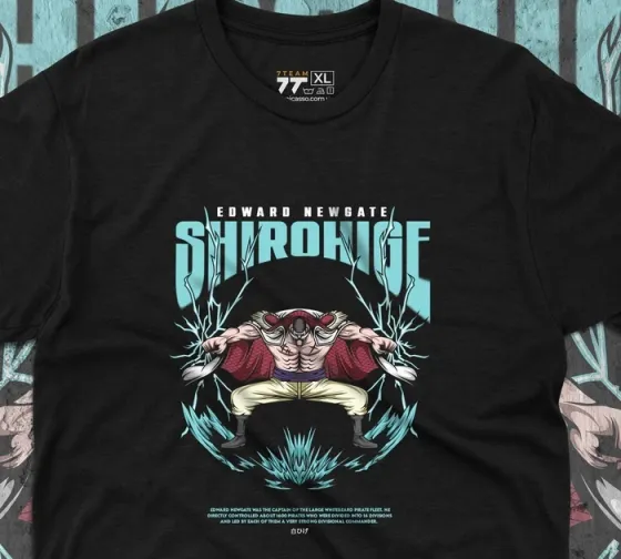 Футболка для подростка мальчика с принтом Ван Пис Whitebeard Размер 160 Anime10266 Днепр