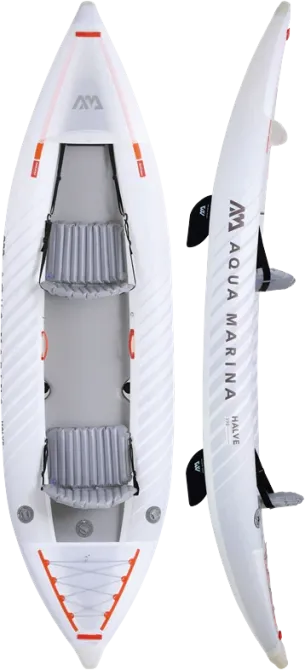 Каяк Halve — Ultra-light Packayak 4 метри, 7,4 кг Aquamarina Київ - фото 4