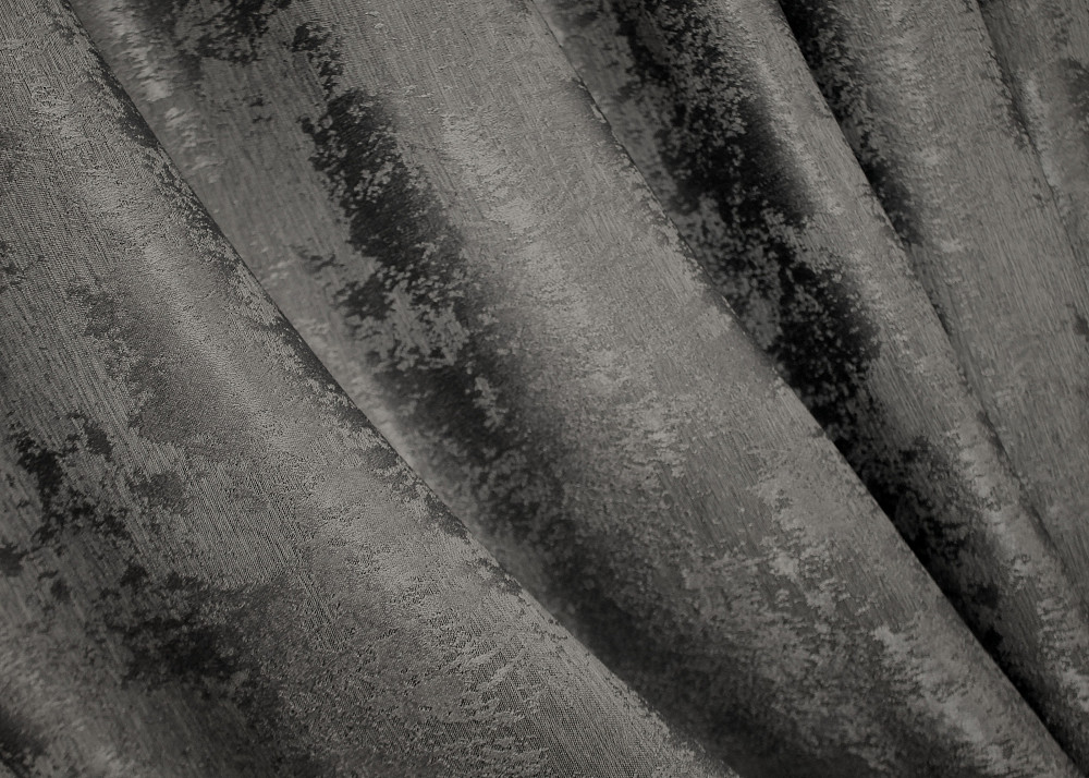 Комплект штор на люверсах VR-Textil Жаккард Sultan XO № 1558ш 150х250 см 2 шт Темно-серый (37-0182) Киев - изображение 7