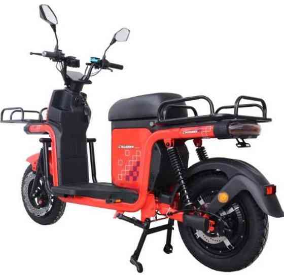 Електроскутер Crosser SUPER MAX 1200W 60V/30Ah LifePo4 Литий-Червоний. Харків