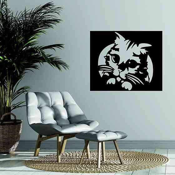 Декоративное настенное Панно «Кот», Декор на стену Киев