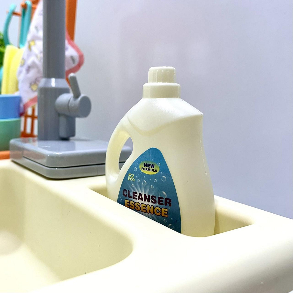 Кухня дитяча Limo Toy мийка ллється вода 20 предметів звук світло (WD-T42) Чернігів - фото 7