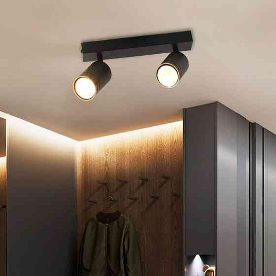 VALESO Спот INN-23697BK VALESO чорний на 2 плафони Коломыя