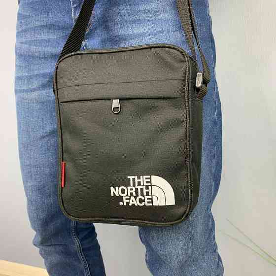 Мужская сумка через плечо The North Face, барсетка вместительная текстильнаяMasterSem Киев