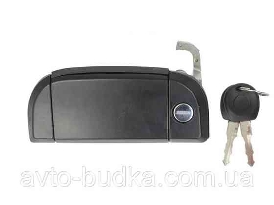 Ручка двери передняя левая,черная BLIC 6010-01-013401P VW Transporter T4 Новый Роздол