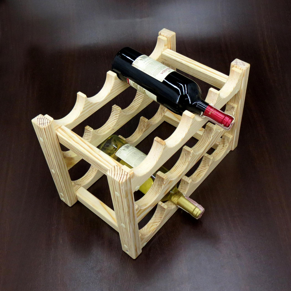 Настольная винная полка 