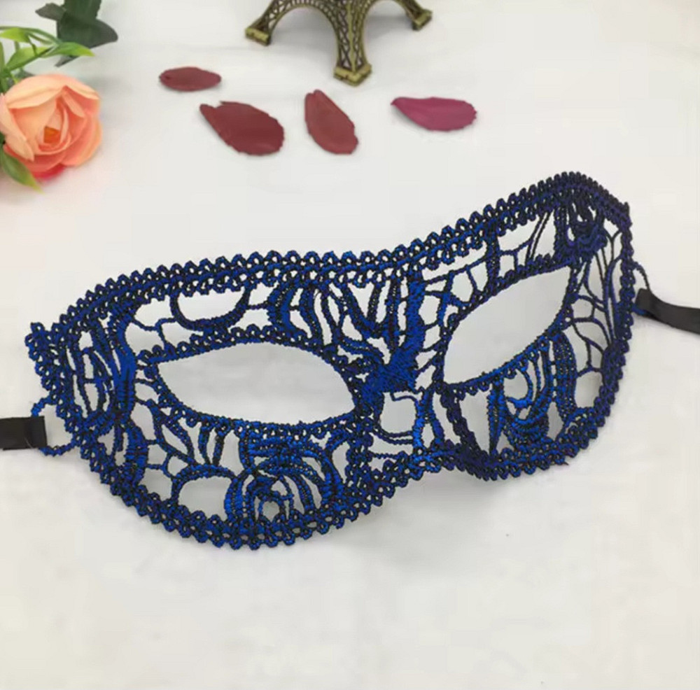 Венецианская маска для корпоратива one size синий Киев - изображение 1