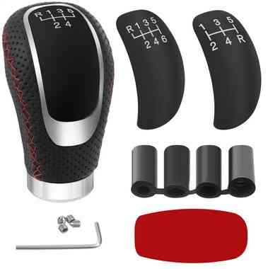 Автомобильный кожаный рычаг переключения передач универсальный Xtrobb (27416) Нововолынск