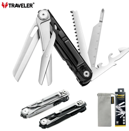 Мультитул Traveler MQ063G-B Чёрный Днепр