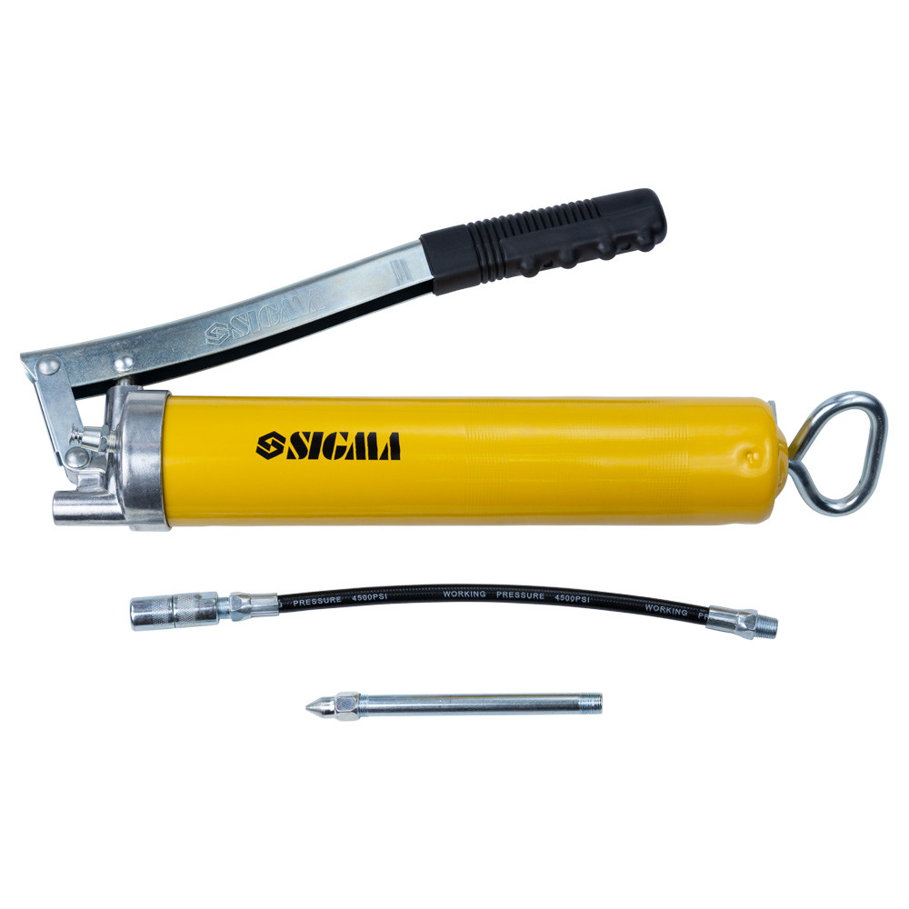 Sigma Шприц-масленка рычажно-плунжерный 500мл с гибким шлангом SIGMA (6300361) Киев - изображение 1