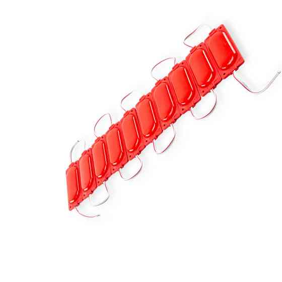 Модуль светодиодный 24V Красный COB MD 045 Long Lens (10шт) Мукачево