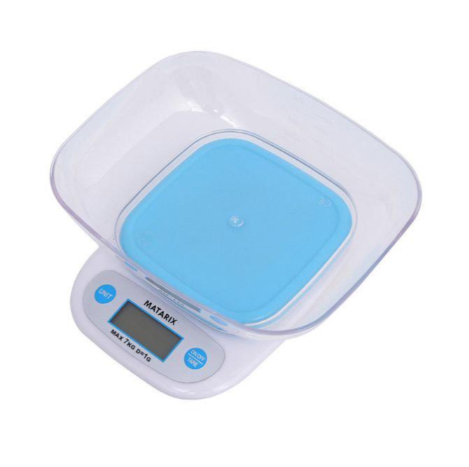 Ваги кухонні електронні MATARIX MX-403 навантаження до 7кг, точність 1грам, від батарейок Одеса - фото 2