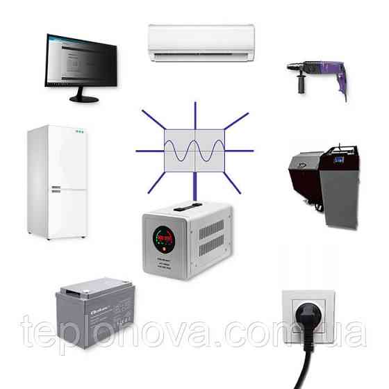 ИБП (UPS) Qoltec UPS 1000VA Источник бесперебойного питания УПС Черновцы