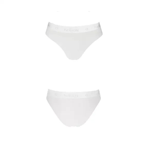 Трусики з прозорою вставкою Passion PS006 PANTIES L, white Львов