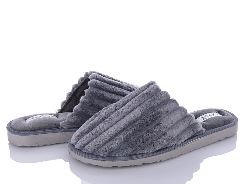 Тапки мужские домашние закрытые PaGo серый 47 Одесса - изображение 2