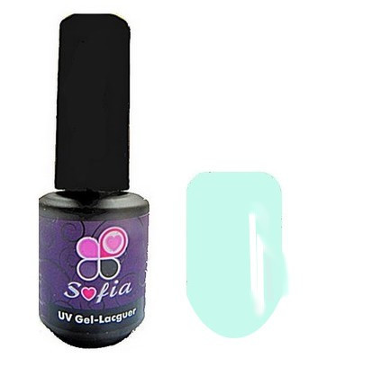Гель -лак № 93 UV Gel-Lacguer SOFIA 8.6 мл США (светлый бирюзово - голубой ) Киев - изображение 1