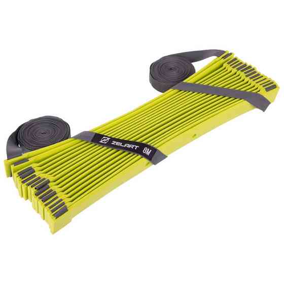 Координаційна драбина доріжка для тренування швидкості Zelart 2566 довжина 8 м Київ