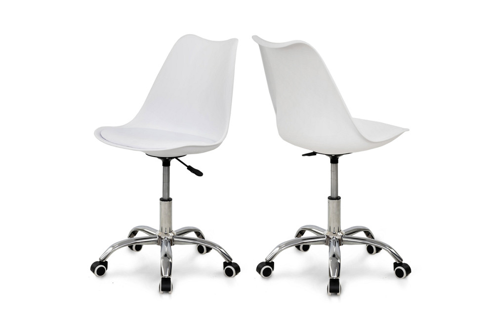 Стілець офісний Ельф, білий Киев - изображение 1