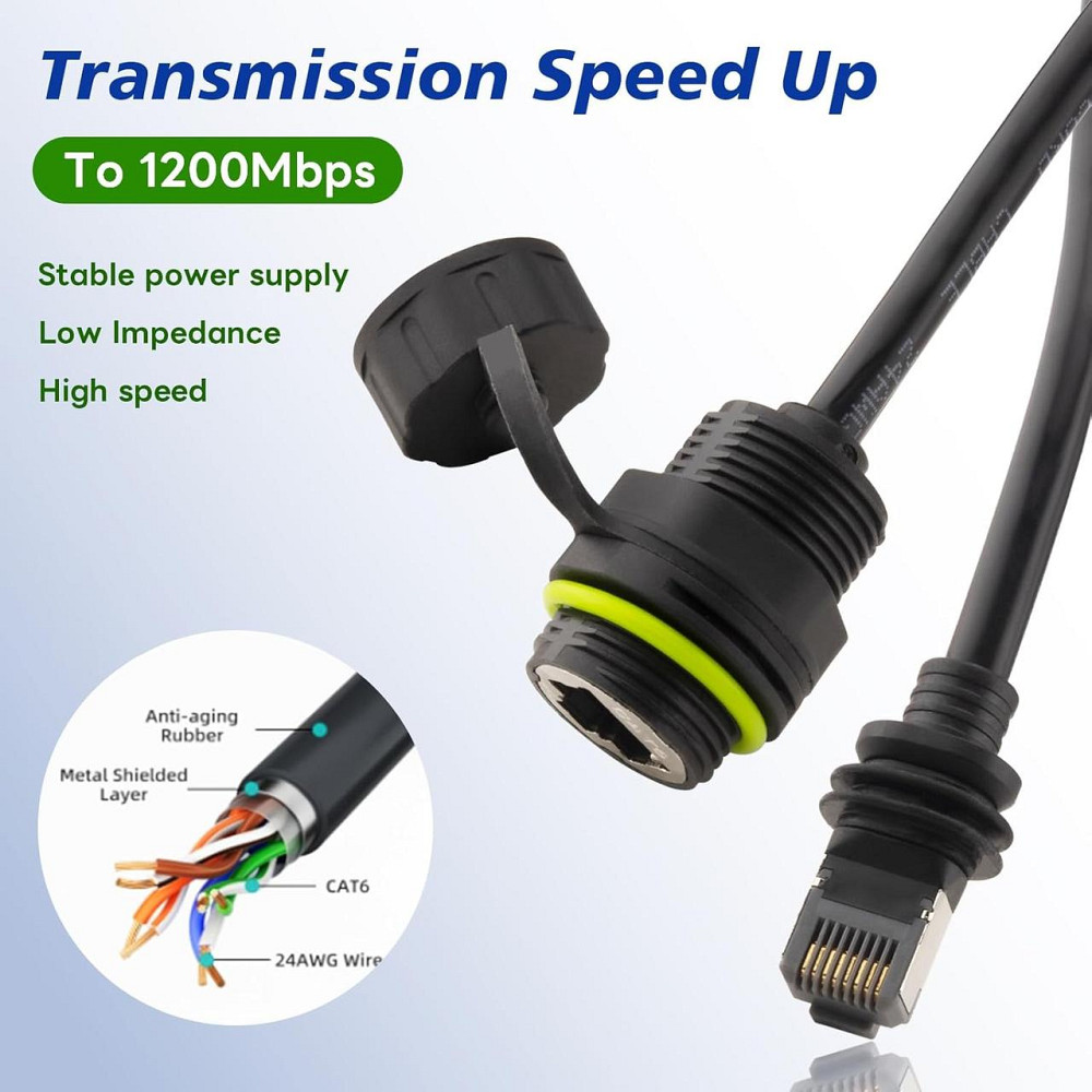 Удлинитель Starlink Gen3/Mini до 50м по витой паре Cat6 Киев - изображение 3