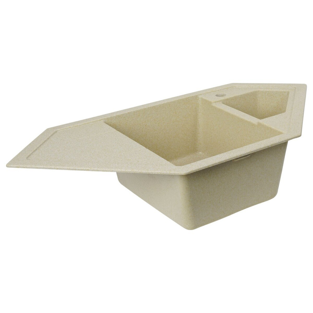 VALESO Гранітна мийка для кухні VALESO 9950 PANDORA матова Пісок Киев - изображение 4