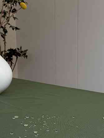 Ecotton Скатертина столова Ecotton DUCK 170х220 см водовідштовхуюча однотонна зеленого оливково Коломия