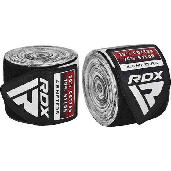 Бинти для боксу RDX WX Professional Boxing Hand Wraps Camo Grey (4.5м.) Каменское