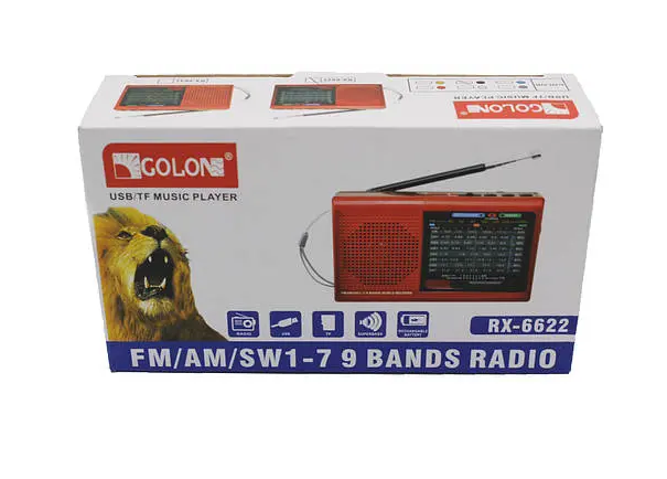 Портативний всехвильовий радіоприймач RX-6622 з підтримкою FM/TV/УКХ/AM/SW, MP3/WMA та акустичною системою Одеса - фото 11